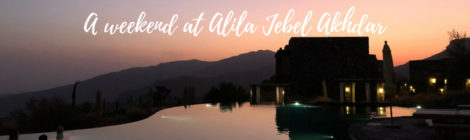 A weekend at Alila Jebel Akhdar