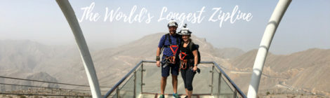 A zipline adventure from Dubai!